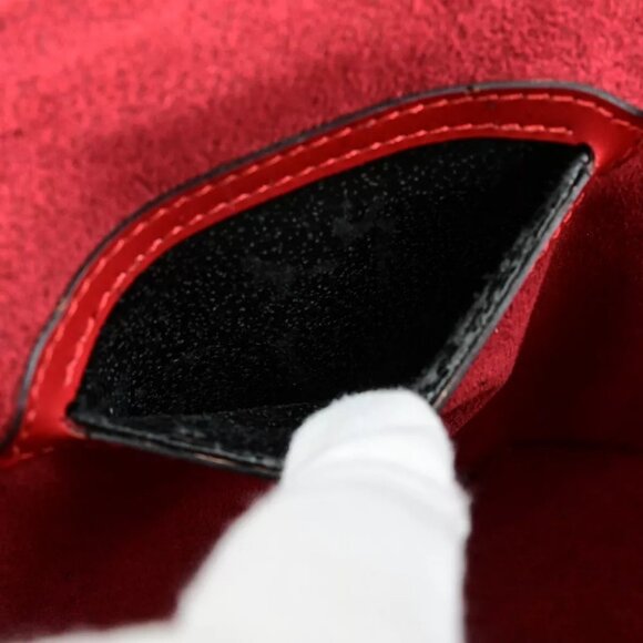 AUTHENTICITY GUARANTEED LOUIS VUITTON LV Logo Cannes Hand Vanity Bag Epi - Picture 10 of 16